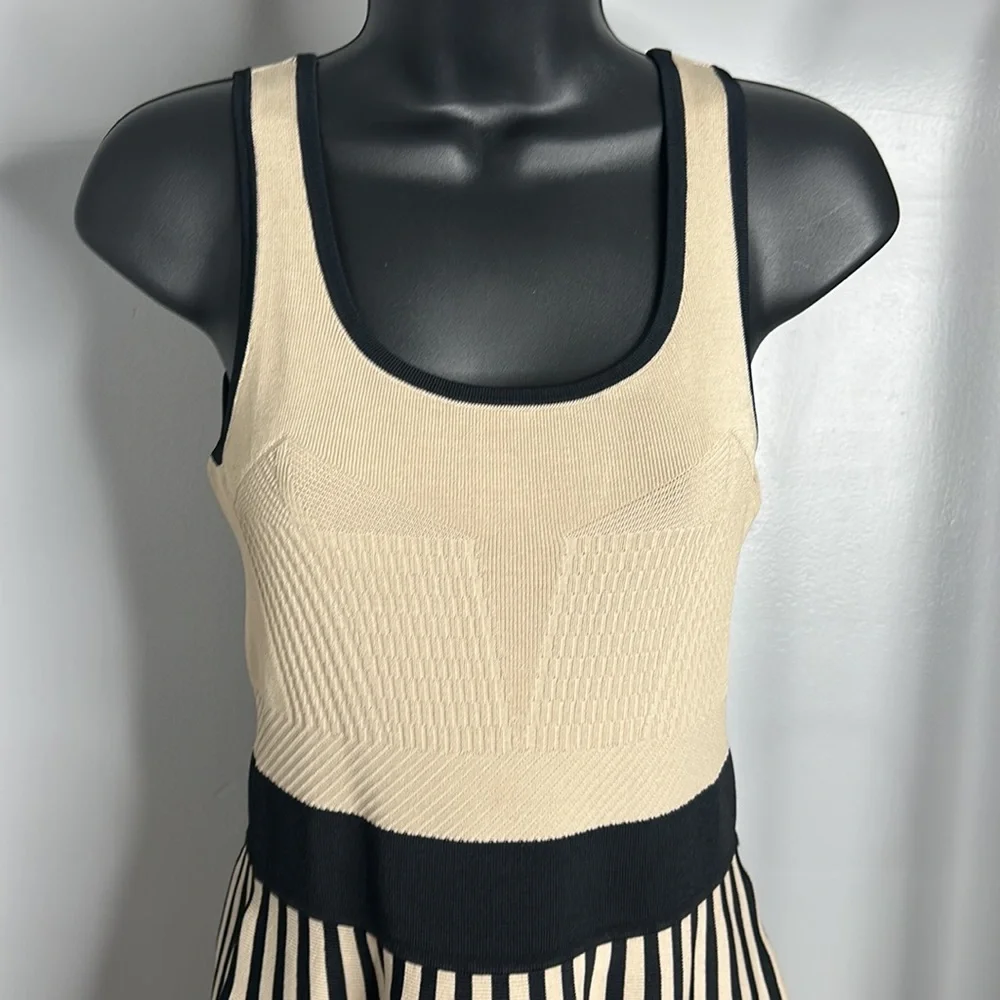 Guess Tan and Black Sleeveless Dress - Picture 3 of 7